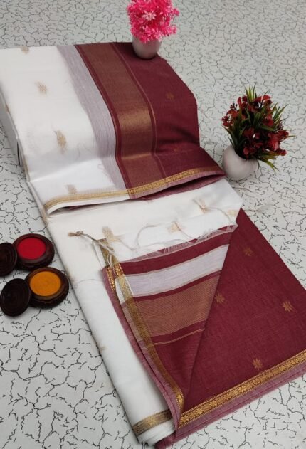 Pure cotton silk saree