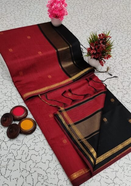 Pure cotton silk saree